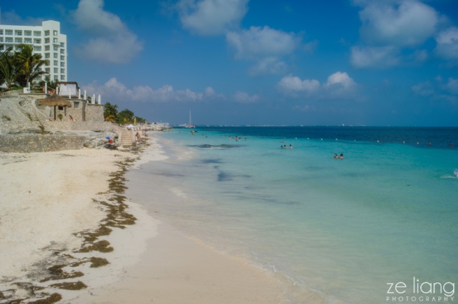 Cancun Hotel Zone beach-6654